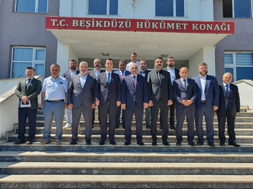 Trabzon Büyükşehir Belediye Başkanımız Sayın Murat ZORLUOĞLU Kaymakamlığımızı Ziyaret Etti.